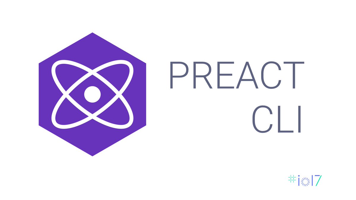 Preact CLI logo
