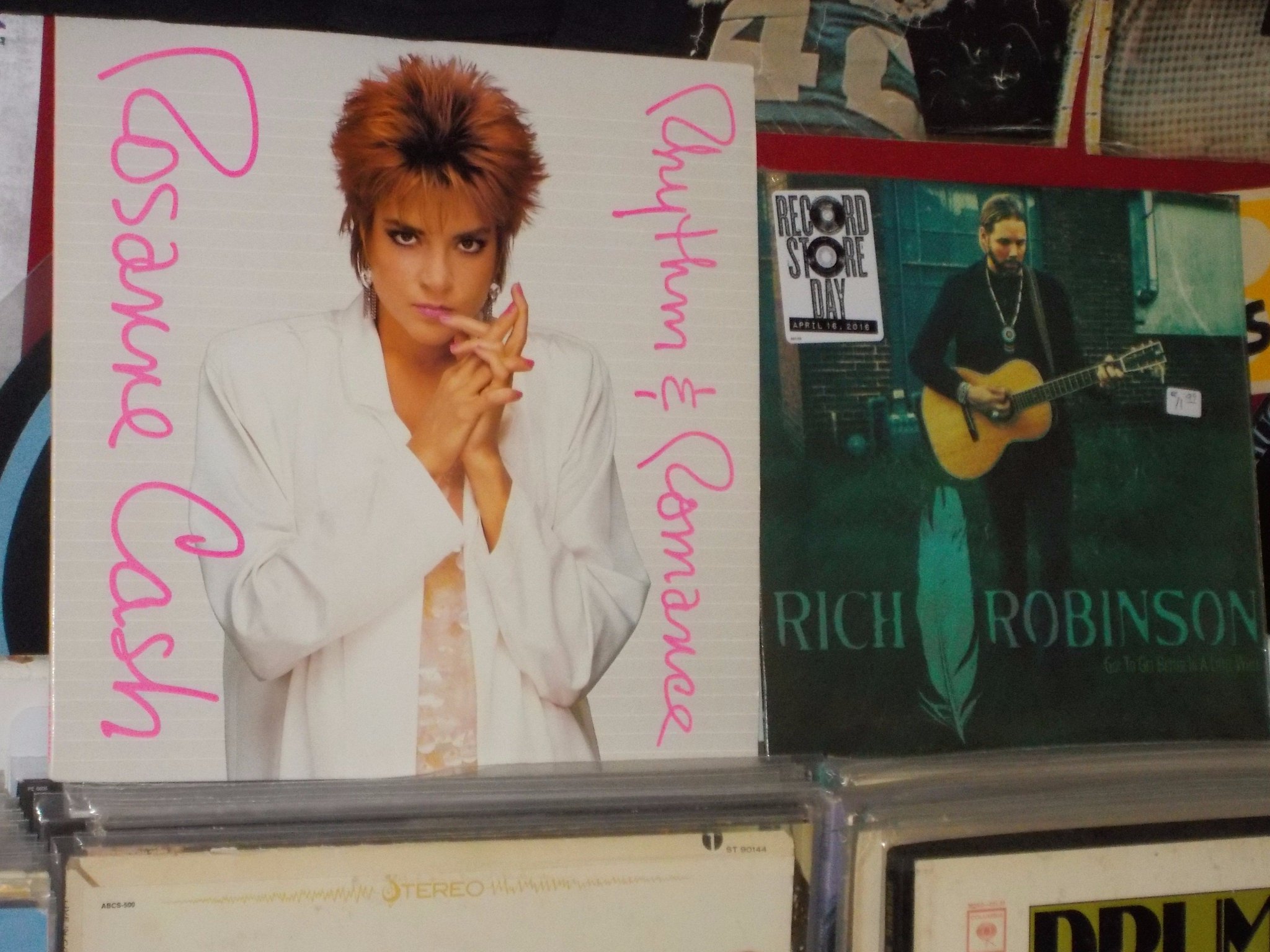 Happy Birthday to Rosanne Cash & Rich Robinson (Black Crowes) 