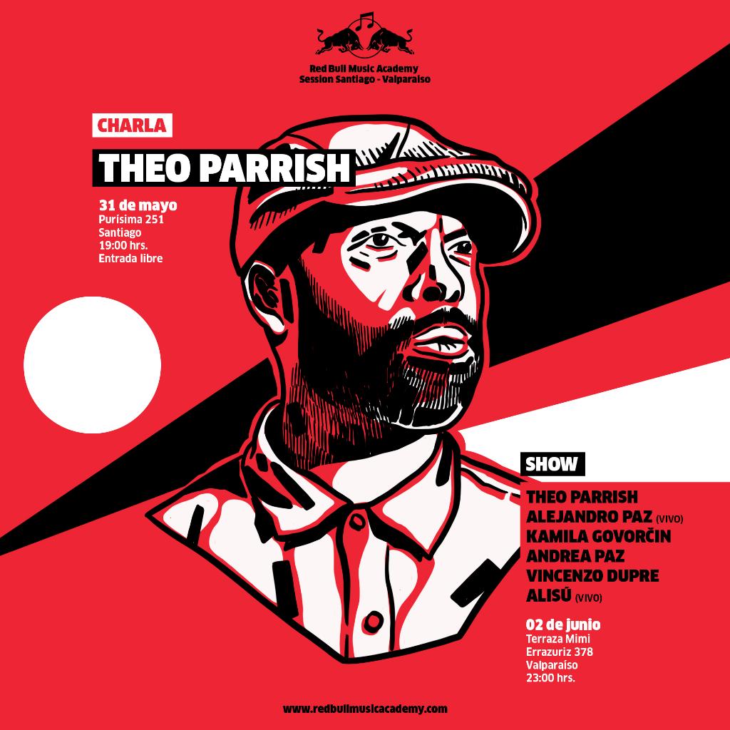 redbullCL's tweet photo. Theo Parrish se presentará en Chile para una nueva @RBMA Session: https://t.co/rUwJudK1Se https://t.co/Dmli1YcxAu