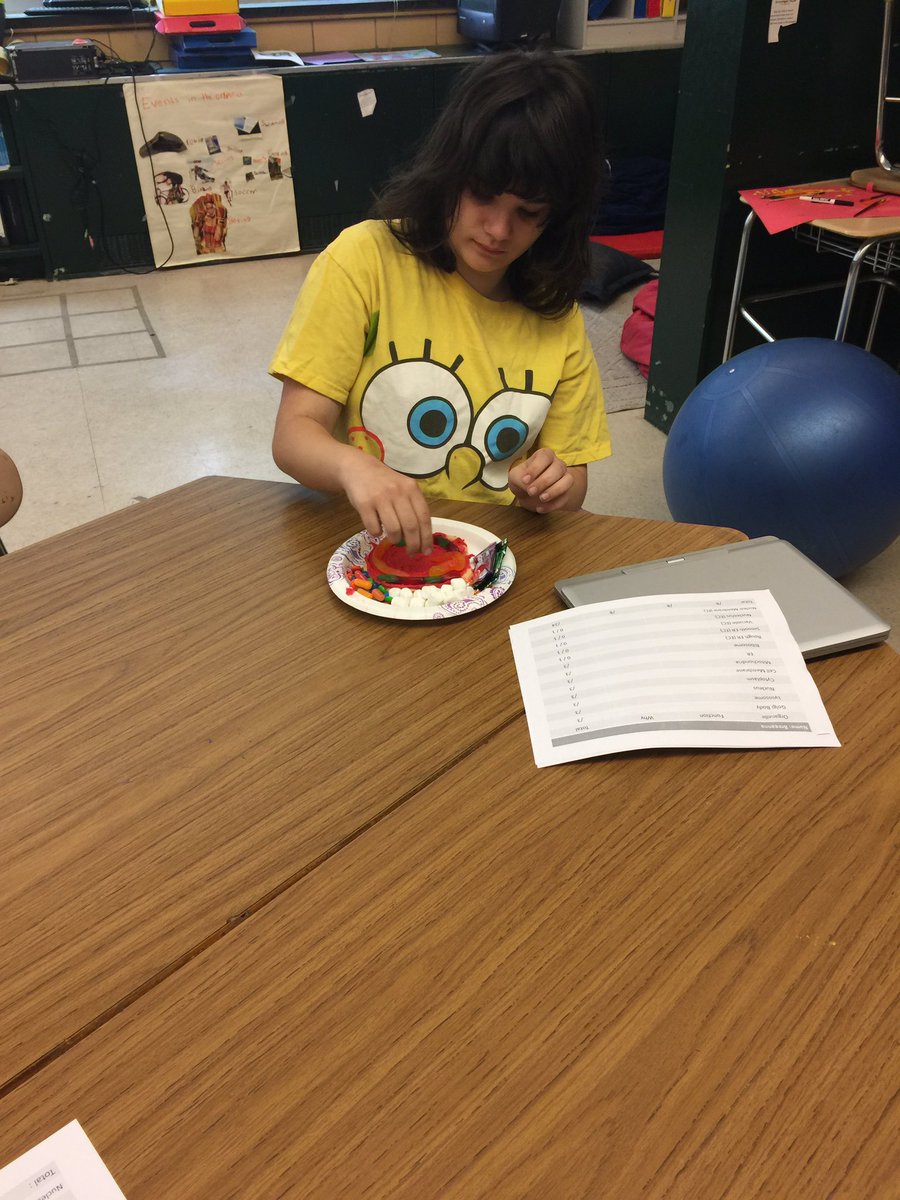 LauraBlum010516's tweet photo. Edible animal cells!!! @SRMS_Principal @SusieSwindell https://t.co/BWNc2CuYf5