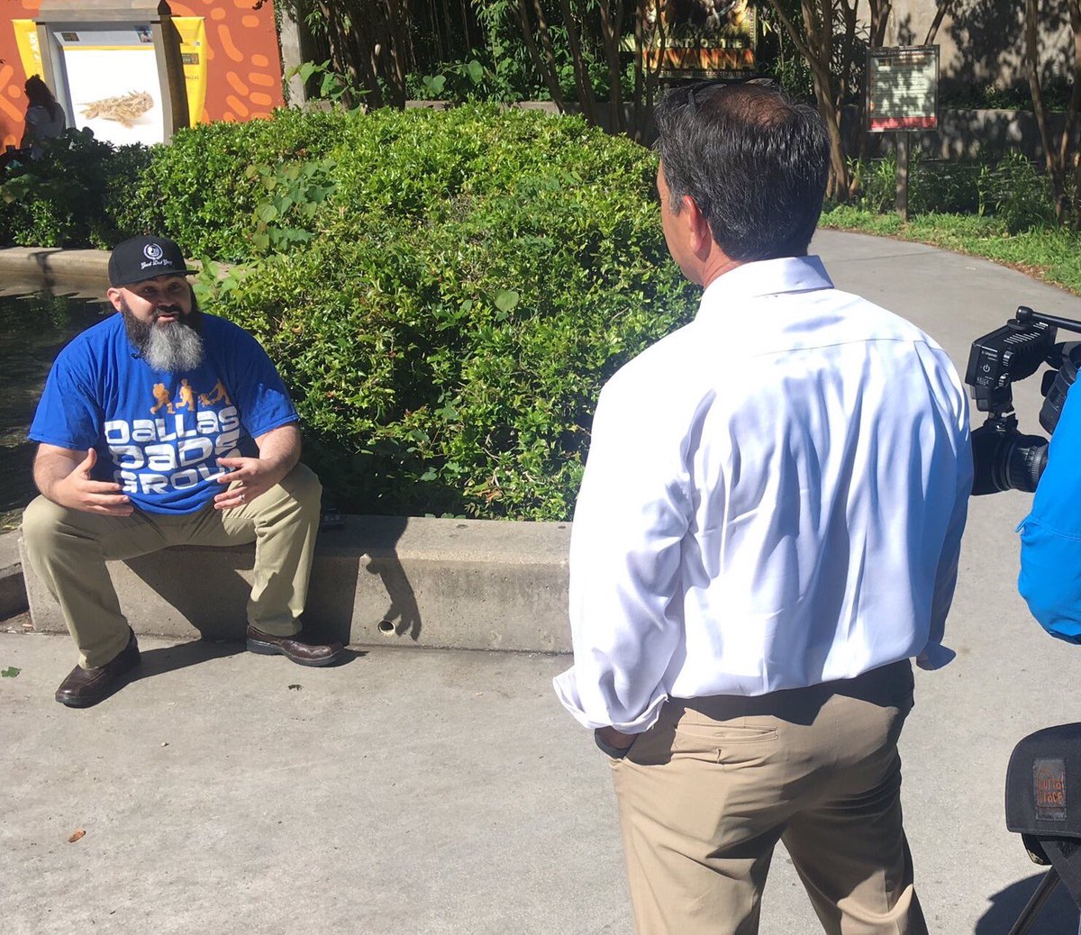 jaytee617's tweet image. Just did an interview for Dallas Dads Group for NBC. Check for the story the week of Father's Day.