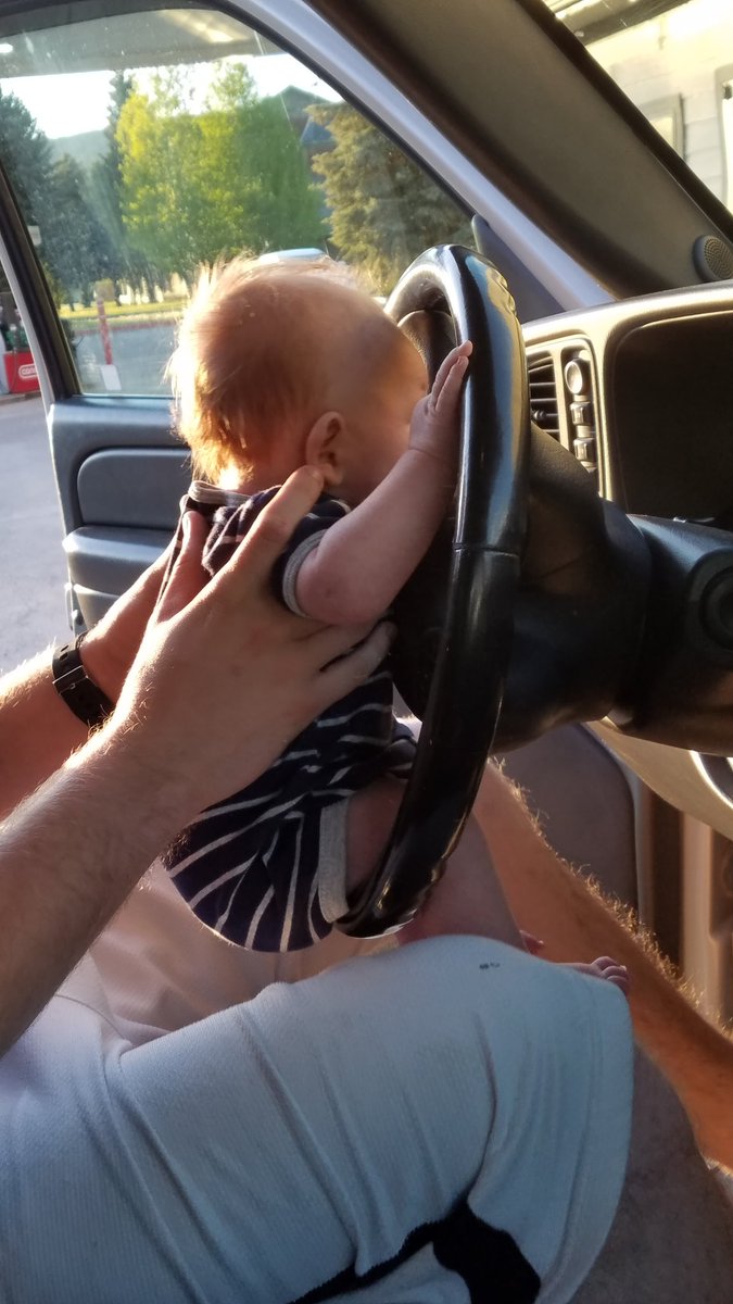 NathanielBeane's tweet photo. "Dad your check engine light is on!" Jk my chevy is perfect. Just like my boy. #elijahthewonderboy https://t.co/A9Cpk9g9uw