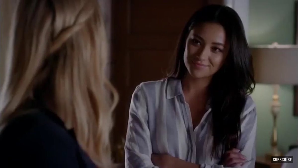 MariPLLfan_5H's tweet image. "YOU CAN STAY AS LONG AS YOU WANT"

They're so in love 💕 Just look at them looking at each other 😍 #Emison ❤ 
#EMISONISENDGAME #PLL