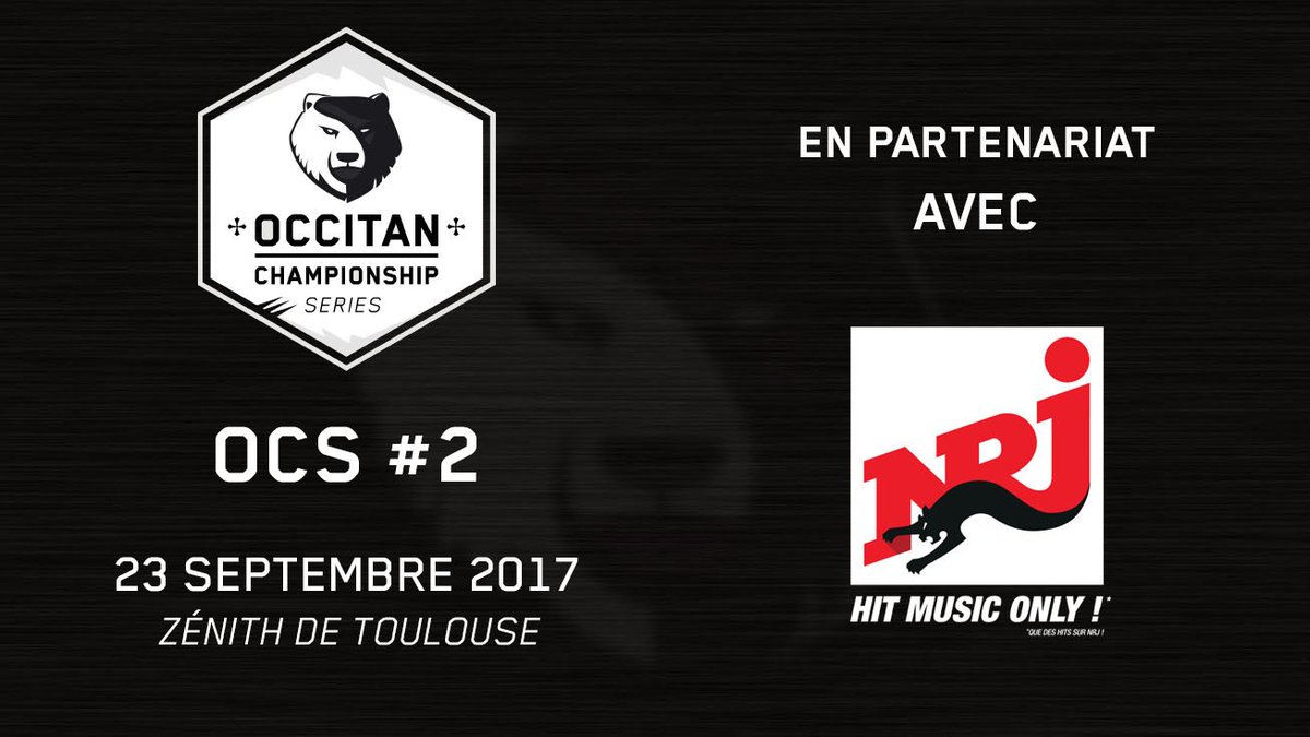 brb_events's tweet photo. .@NRJ_TOULOUSE est de nouveau partenaire de l’Occitan Championship Series et vous fera gagner des places ! + d’infos prochainement https://t.co/5nKEUVwS6h