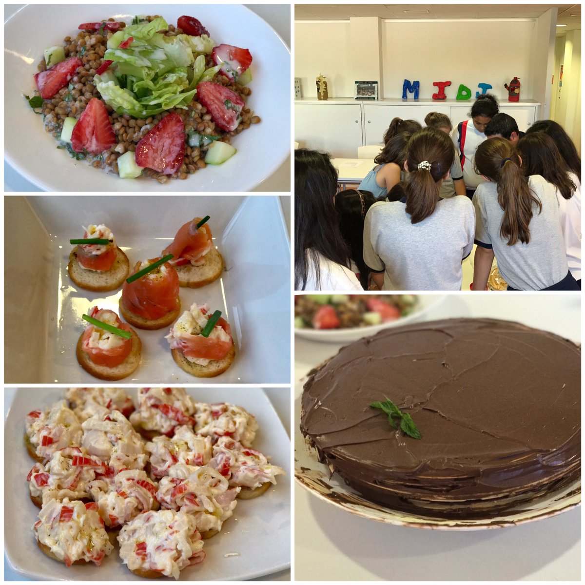 Esplujove's tweet photo. Avui al Remolí taller de cuina freda amb els i les joves de 12 a 18 anys! Mmm.. estava tot boníssim!!👍🏼 #Esplugues #joves #cuina #remoli https://t.co/M6q05dpFrG