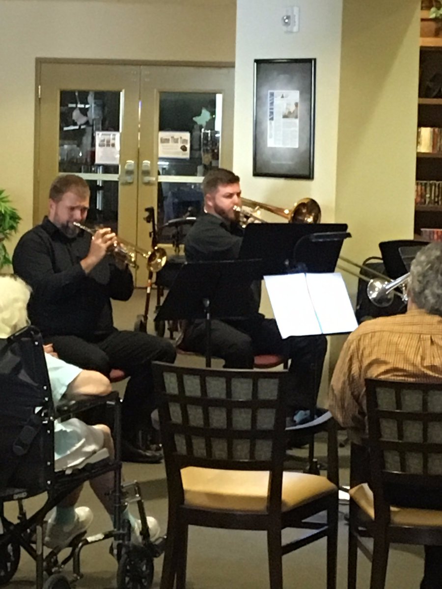 lvphil's tweet photo. Thank you to @NVHumanities, #NevadaHAND &amp; the residents of Silver Sky at Deer Springs for allowing #LVPhil members to come play for you. https://t.co/fn1Tvrs2OY