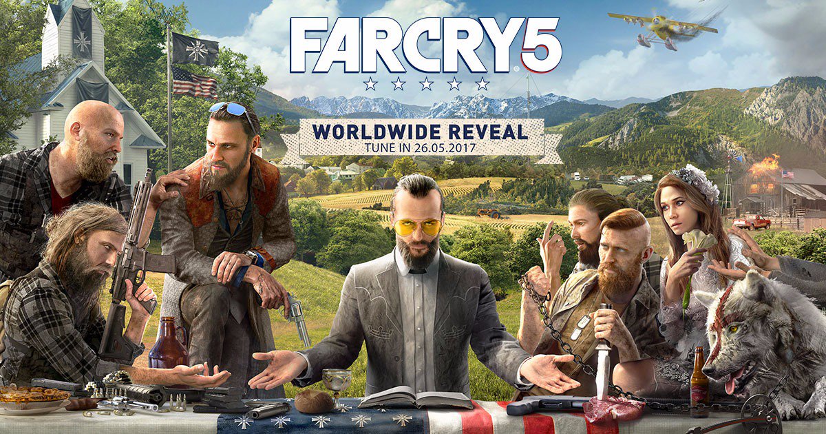 MegaBuzzed's tweet image. Are you ready? #FarCry5 #ubisoft #Reveal