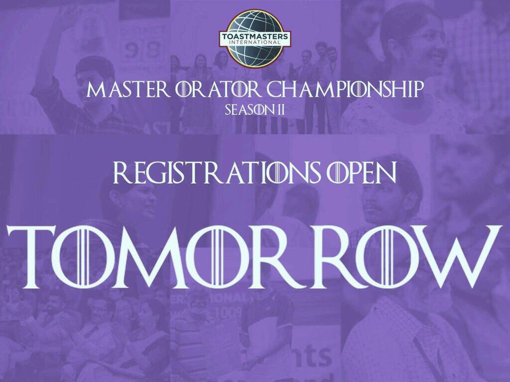 Chandrashekardp's tweet photo. Shout out to all champions, the championship .@mocIndia 2017 is here. #Registrations open tomorrow! https://t.co/nE6c6EDrXj