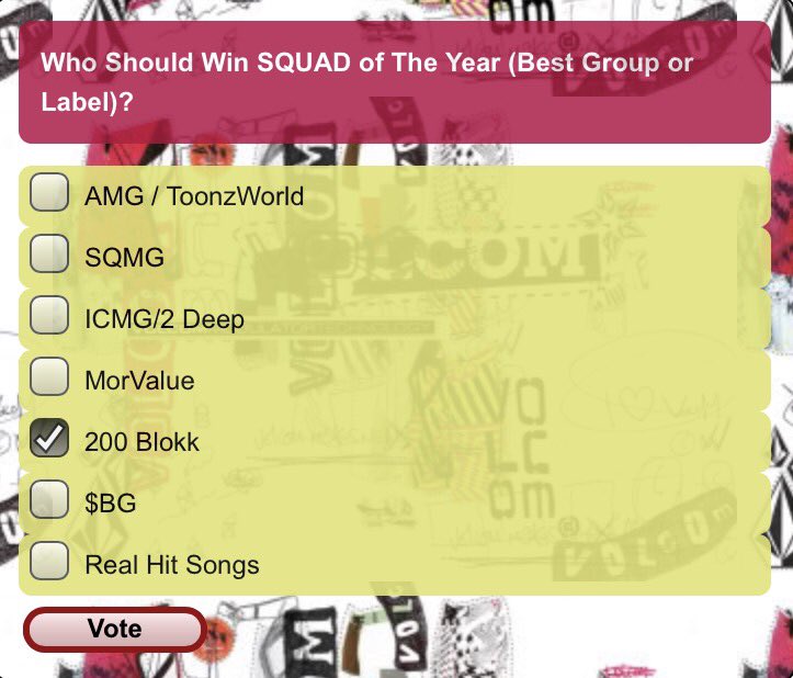 VaygezBlakk's tweet photo. #200BLOCK Is Nominated ....Get Ya Vote On As Many Times A Day As U Feel
🔘2️⃣0️⃣0️⃣🔛🔝🔌🔌🔌🔌🔌🔌🔌
https://t.co/Mld9lrMxI0 https://t.co/tPVG8mpmJN