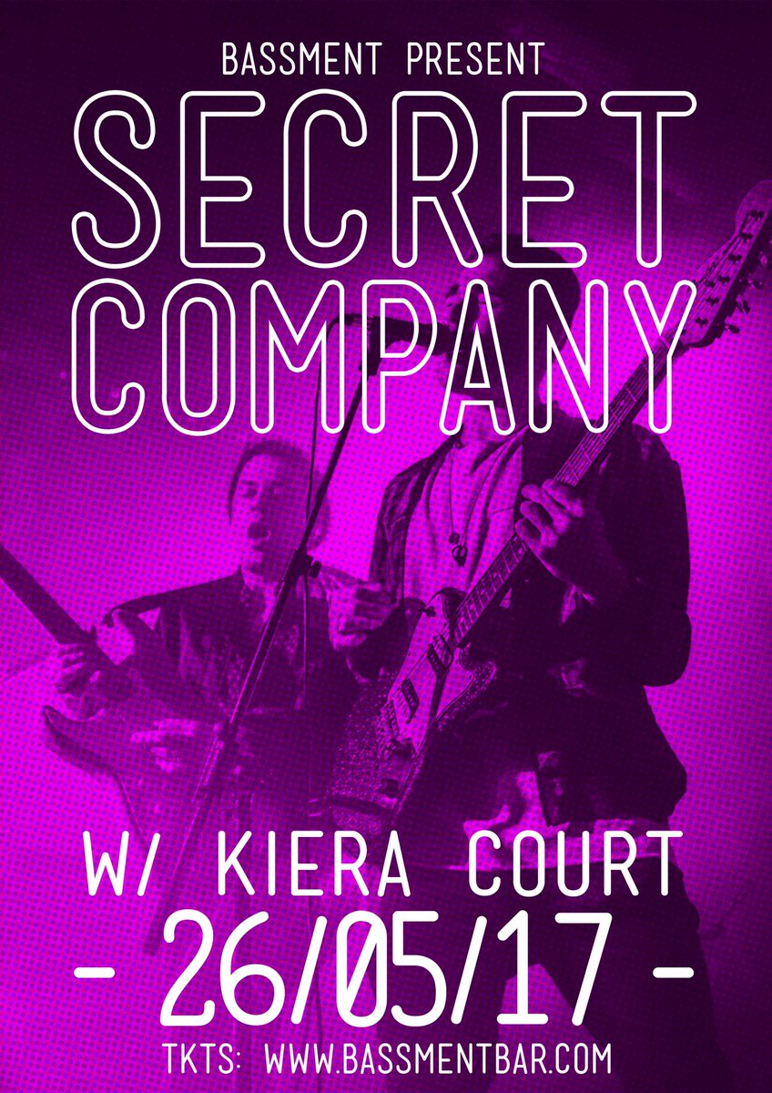 We're live @BassmentBar this Friday @ 10pm. Last gig for a while so make sure you get your drinks on with us! ✌️ x
