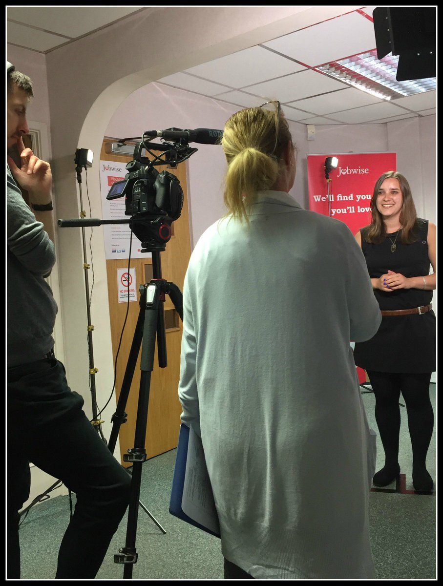 JobwiseGroup's tweet photo. Great morning filming our Company video with @TenHorizon https://t.co/mh7U0JA16Z