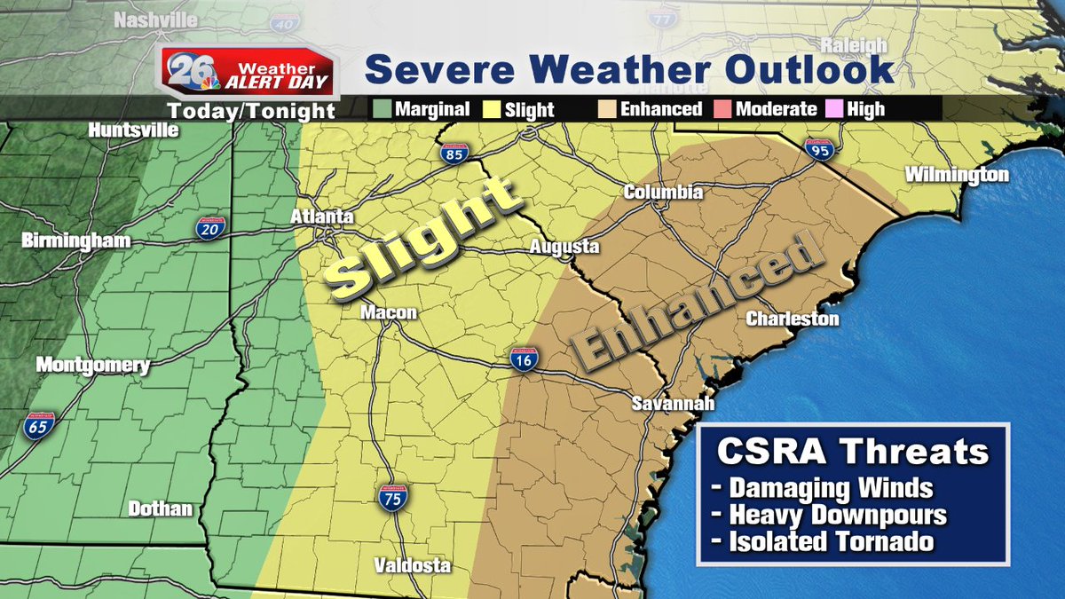 Update To Severe Weather Outlook News 12 NBC 26 Scoopnest