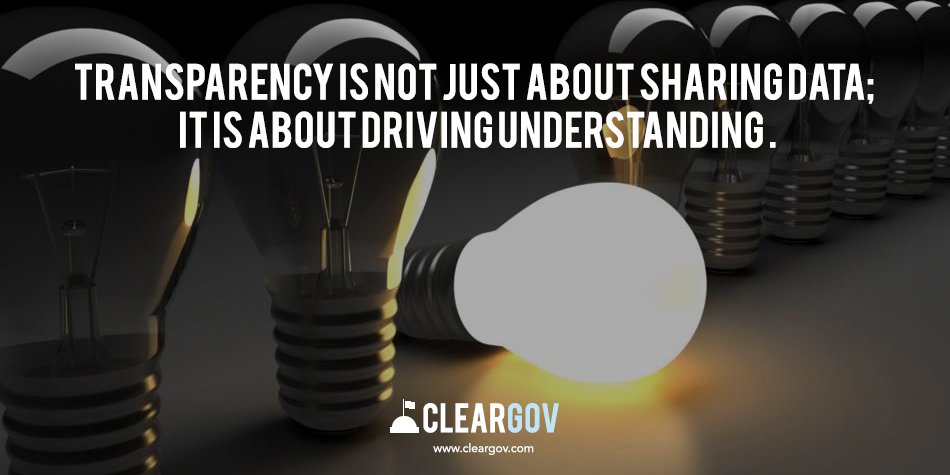 cleargovcom's tweet photo. Transparency is not just about sharing data; It is about driving understanding. #transparency #digitalgov #gov20 https://t.co/6MEPHFeN18