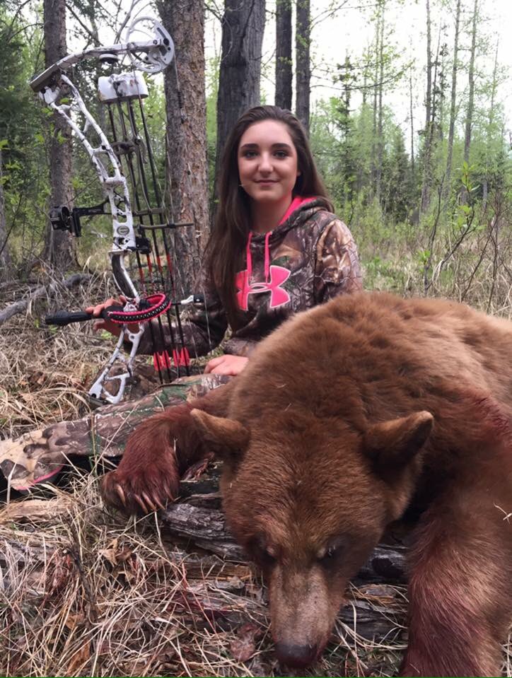 Prostaffer Stephanie Drewes got her first bow kill using the Killn' Stix Originals. Congratulations Stephanie! <a href="/addingbones/">The Boneyard</a> <a href="/bohningarchery/">Bohning Archery</a>