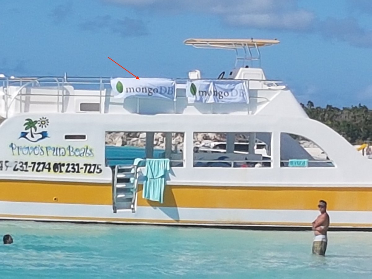 NaomiPGreen's tweet photo. When you're on holiday but work still finds you #Mongodb #CodingOnHoliday https://t.co/FQH8VtL9v7