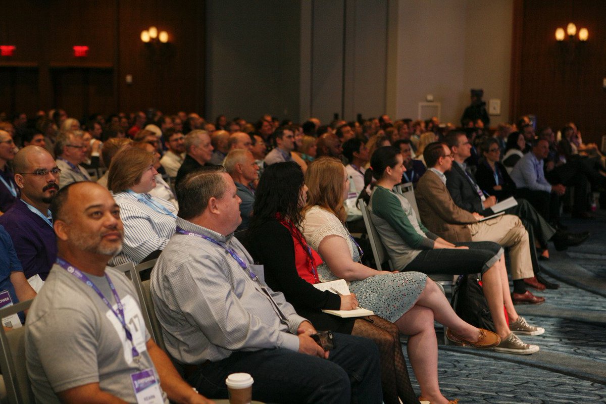 Quickbase's tweet photo. We're talking product road map at the Quick Base Product Keynote! #EMPOWER2017 #NoCode #aPaaS https://t.co/kEZGWMuHVF