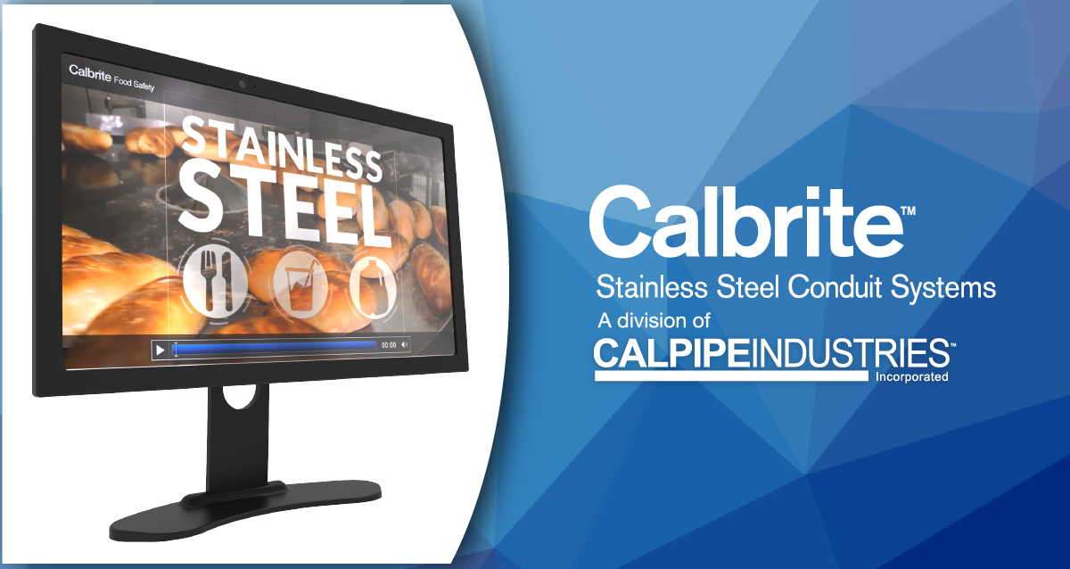 FoodEng's tweet photo. Why Stainless? #Calbrite explains the immediate advantages for food & beverage processing facilites-Take a look! https://t.co/IiboffG5tM #ad https://t.co/JwCkpa8vMt