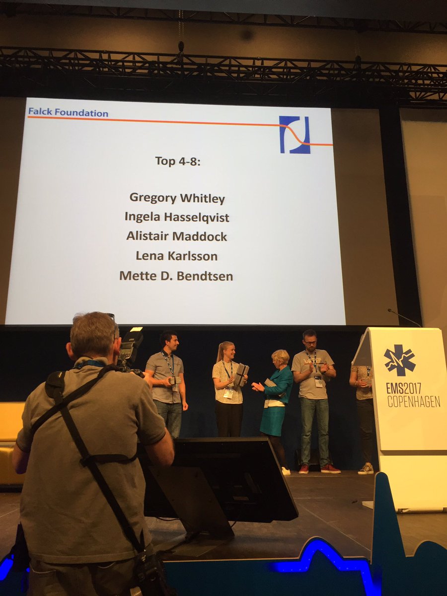 Congratulations @ali1m reaching the final 8 of the best abstract! #EMS2017 EMS2017