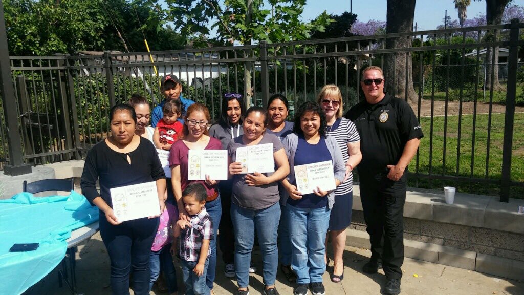 Thank you, parent greeters! #OCGrip