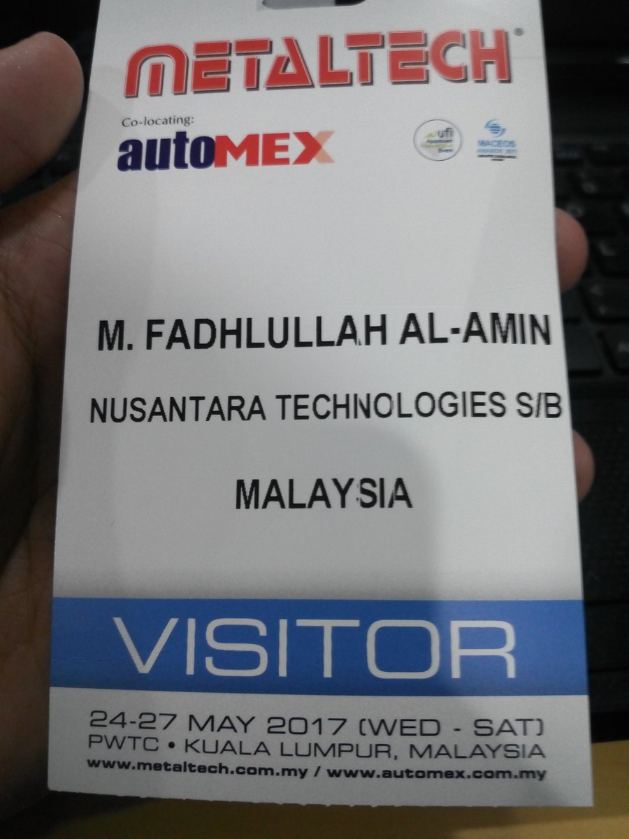 fadh_panthera's tweet photo. MetalTech @ PWTC, x sangka mini reunion antara budak2 usm kejut,.
#USMWeLead https://t.co/zbtV800r5C