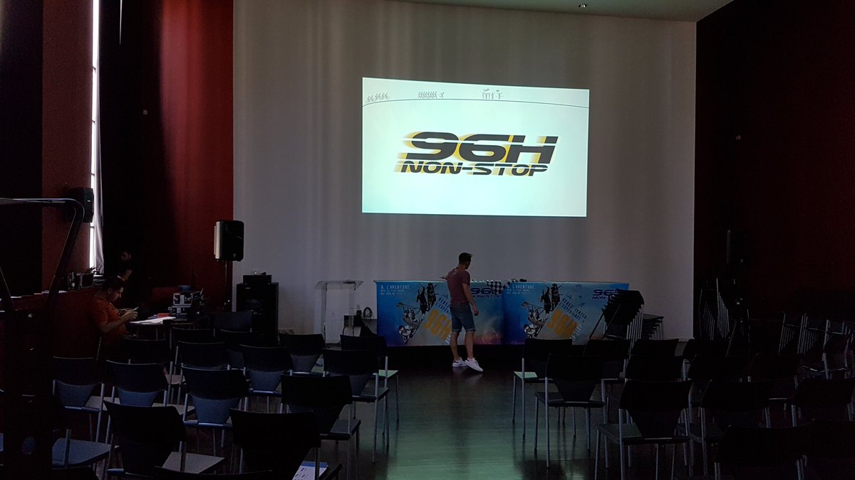 96hnonstop's tweet photo. #EnCoulisses installations en cours #96hnonstop https://t.co/xQzvBsQwyi