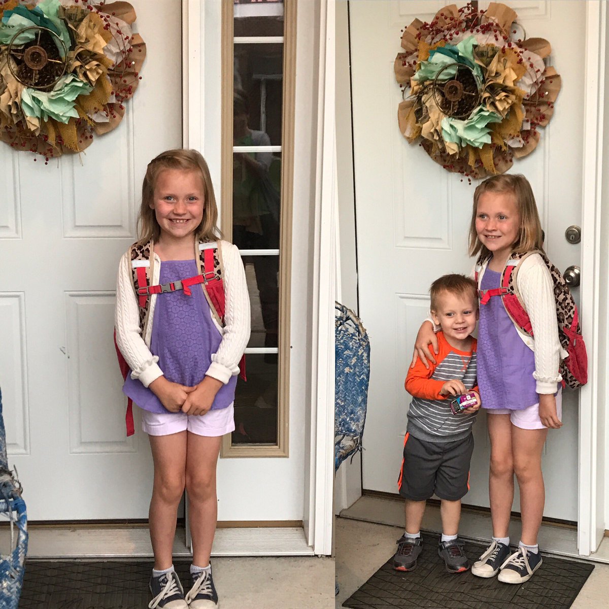 DominickMoyer's tweet photo. Vivi's last day of 1st grade! Time is going by way to fast @MoyerMeredith. #onto2ndgrade https://t.co/UHu379t7jx
