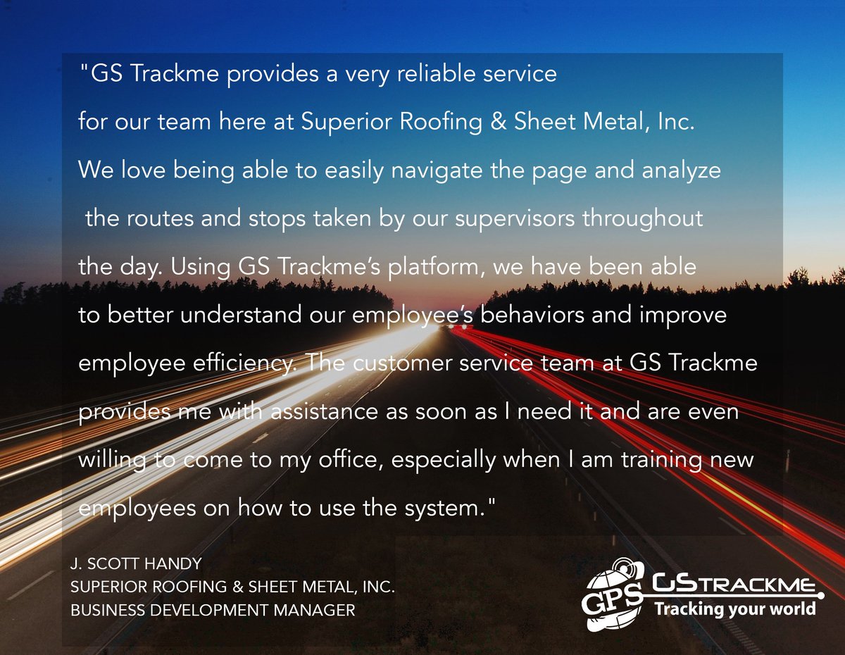 GSTrackmeLLC's tweet photo. Find out more at https://t.co/1wPzf9PQfu

#fleettracking #gps #gstrackme https://t.co/9bRFLmLPnO