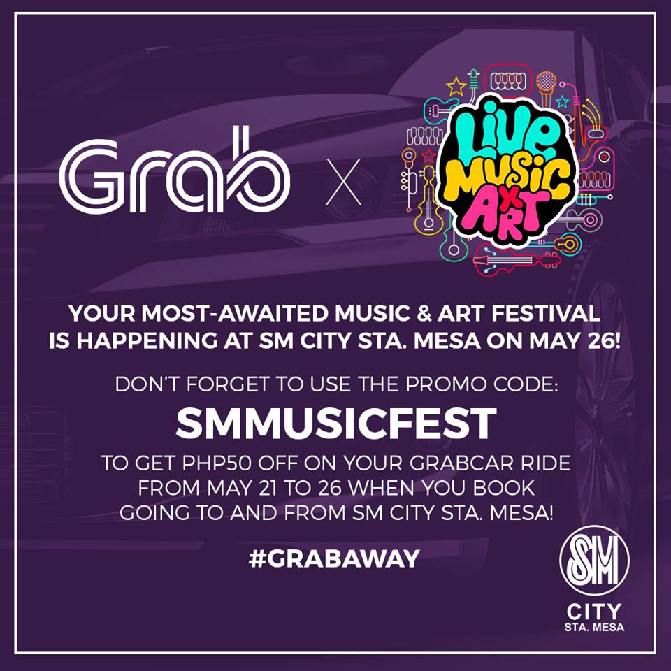 smcity_stamesa's tweet photo. 2 DAYS TO GO!
Party ready? MUSIC FEST happening on May 26, 4 pm to 10 pm at open parking #SMStaMesaGoesLIVE! #SMAnnouncements #GrabAway https://t.co/hHWM1jnB9E