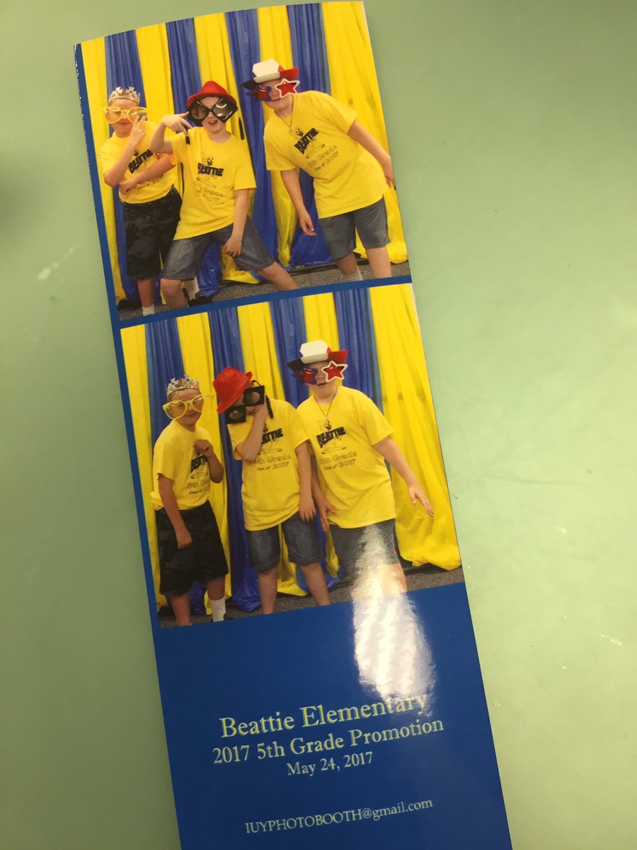 kteer105's tweet photo. 5th graders at Beattie are celebrating with a Photobooth! What great memories! #lastdaylps https://t.co/pOe6DWdRjU