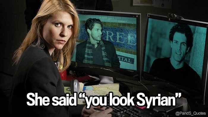 PandS_quotes's tweet photo. "She said 'you look Syrian'" @mycorreale #EP262 https://t.co/u3SUc3CTg3