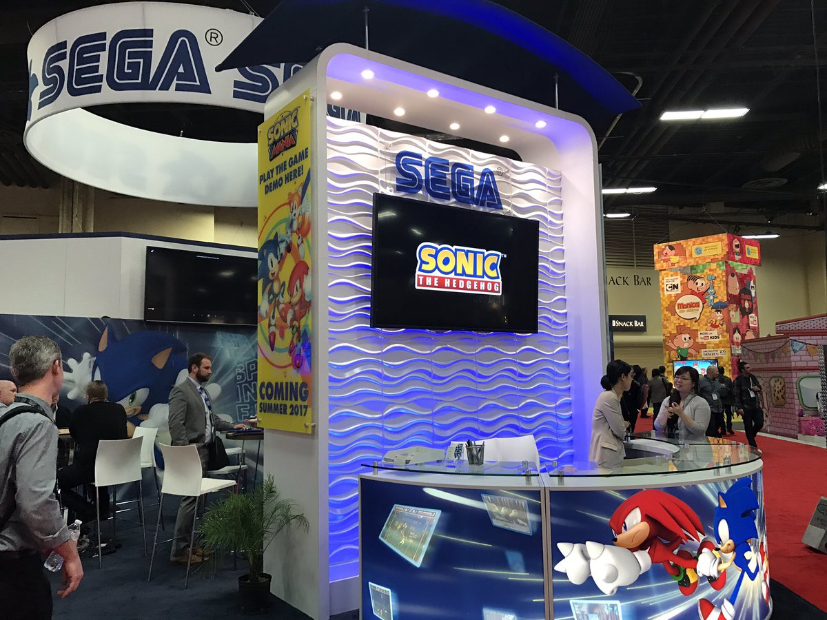 In this thread we post all the Sega Vegas Licensing expo 2017 Images Merch Sonic Stadium