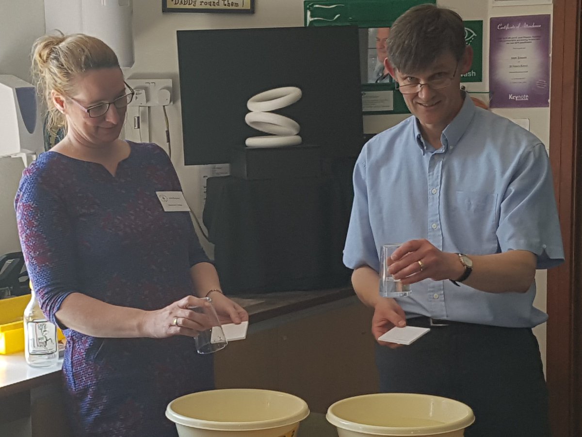 ASETechs's tweet image. Mark from @stpetersyork demonstrating air pressure! #techconf #techniciansrule