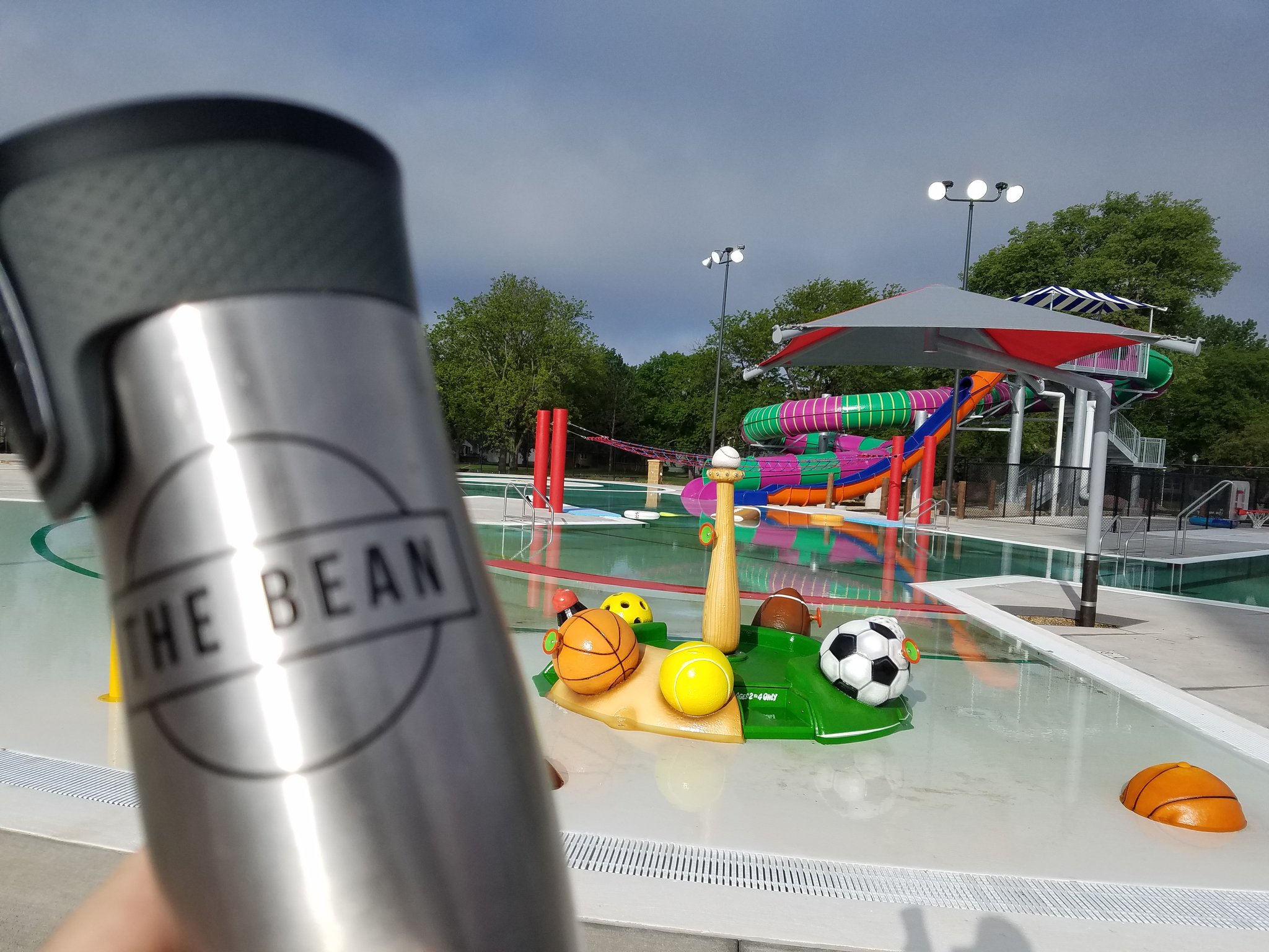 The Bean Vermillion on Twitter "The Bean is visiting the Prentis Plunge. thebeanvermillion 