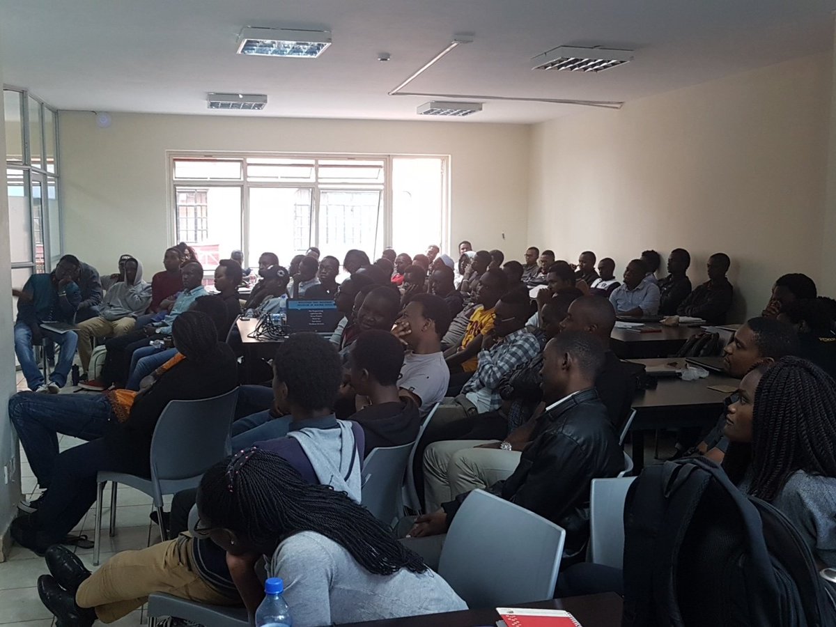 moringaschool's tweet photo. Moringa Core 2 students give a talk to their peers about inclusion and #diversityintech https://t.co/R1FnWlzo6e