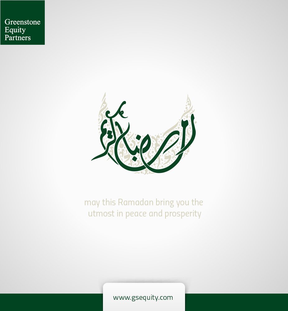 GSEquity's tweet photo. Ramadan Mubarak - رمضان مبارك https://t.co/z7vaNLcDL6