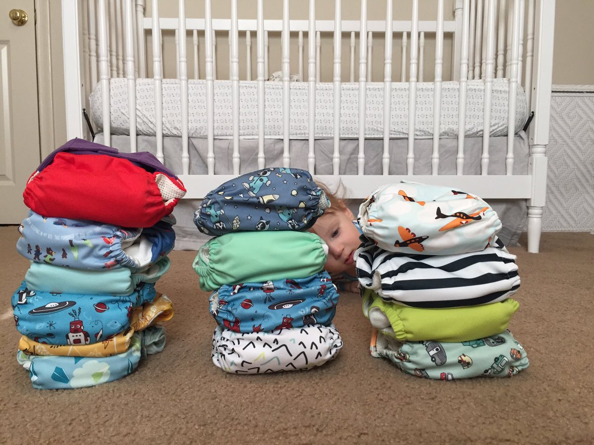 jennamarg's tweet photo. Just seconds before #clothy destruction! #lovemykellyscloset @GroViaDiaper @diapershops https://t.co/1HOyA0ngZR