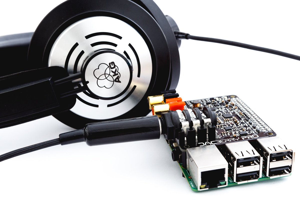 DACBerry PRO is finally here! One of the most advanced professional soundcards for Raspberry Pi and Asus Tinkerboard.