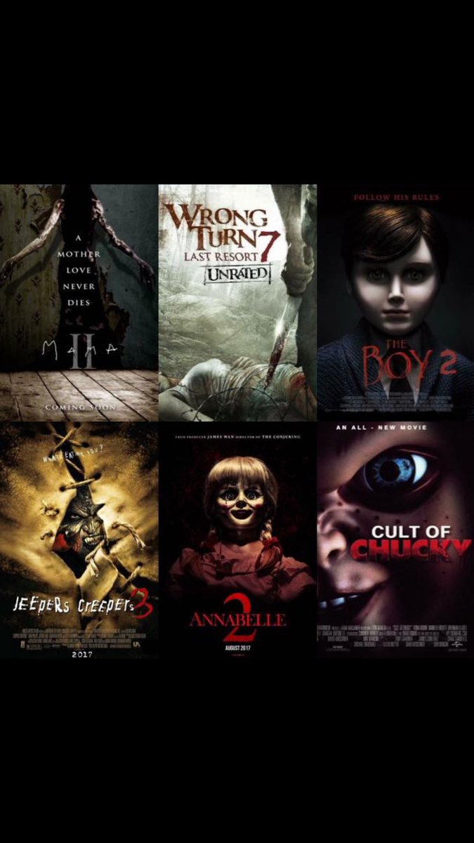 Horror movies are the best movie don’t @ me 😊