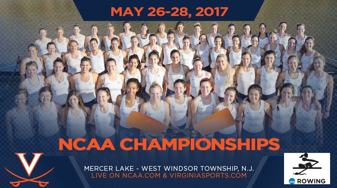 UVARowing's tweet photo. PREVIEW: No. 10 UVA To Begin NCAA Rowing Championships Friday https://t.co/is6i0HIV5l #NCAARow https://t.co/Ve01eEDauw