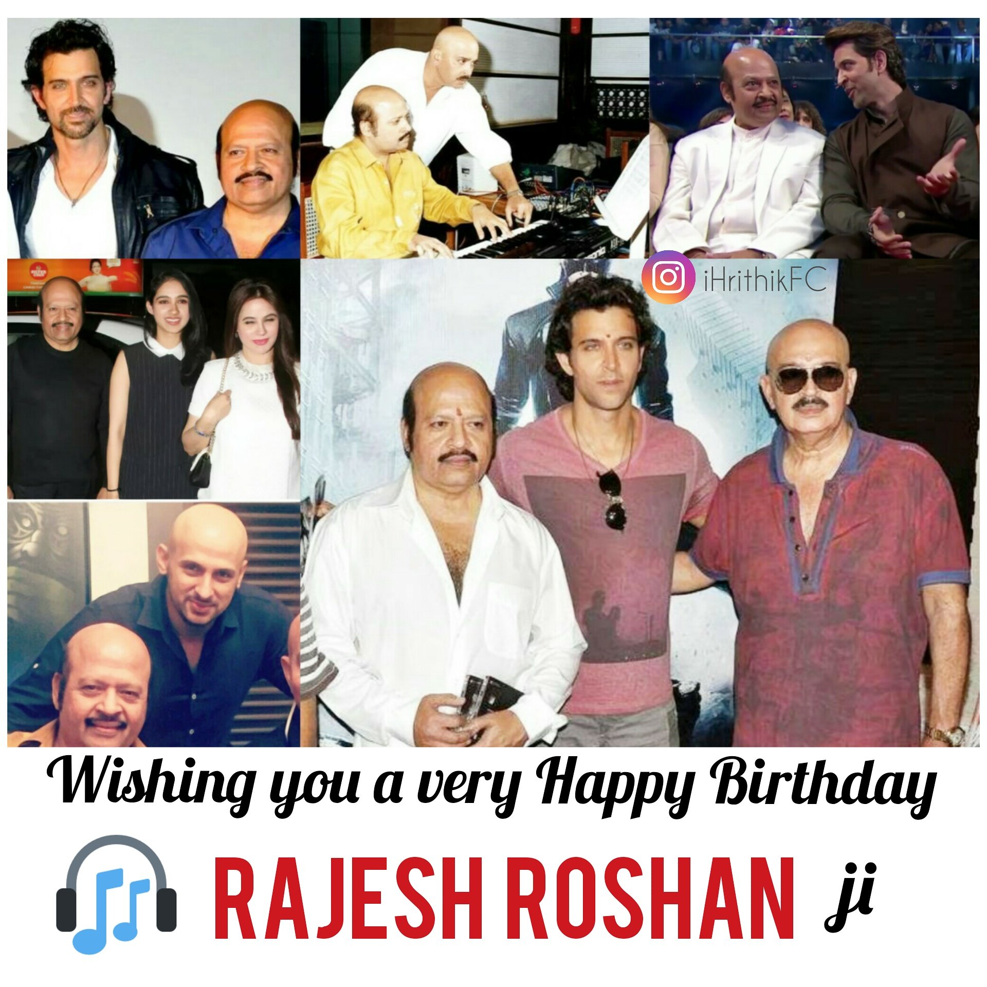 Wishing a very Happy Birthday to the legendary music maestro, Mr. Rajesh Roshan. 