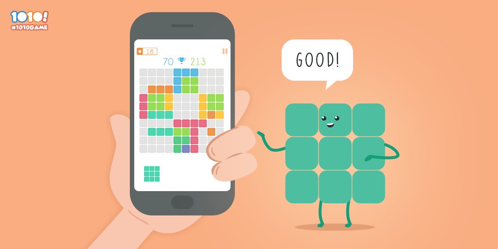 1010Game's tweet image. #1010Tips: Don’t forget! The more rows you clear at a time, the more points you&apos;ll get! #1010Game