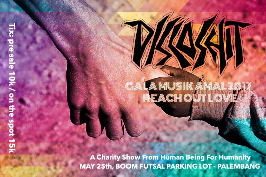 Sampai jumpa besok dalam gelaran Gala Musik Amal 2017 "Reach Out Love". MARI KITA DUGEM!