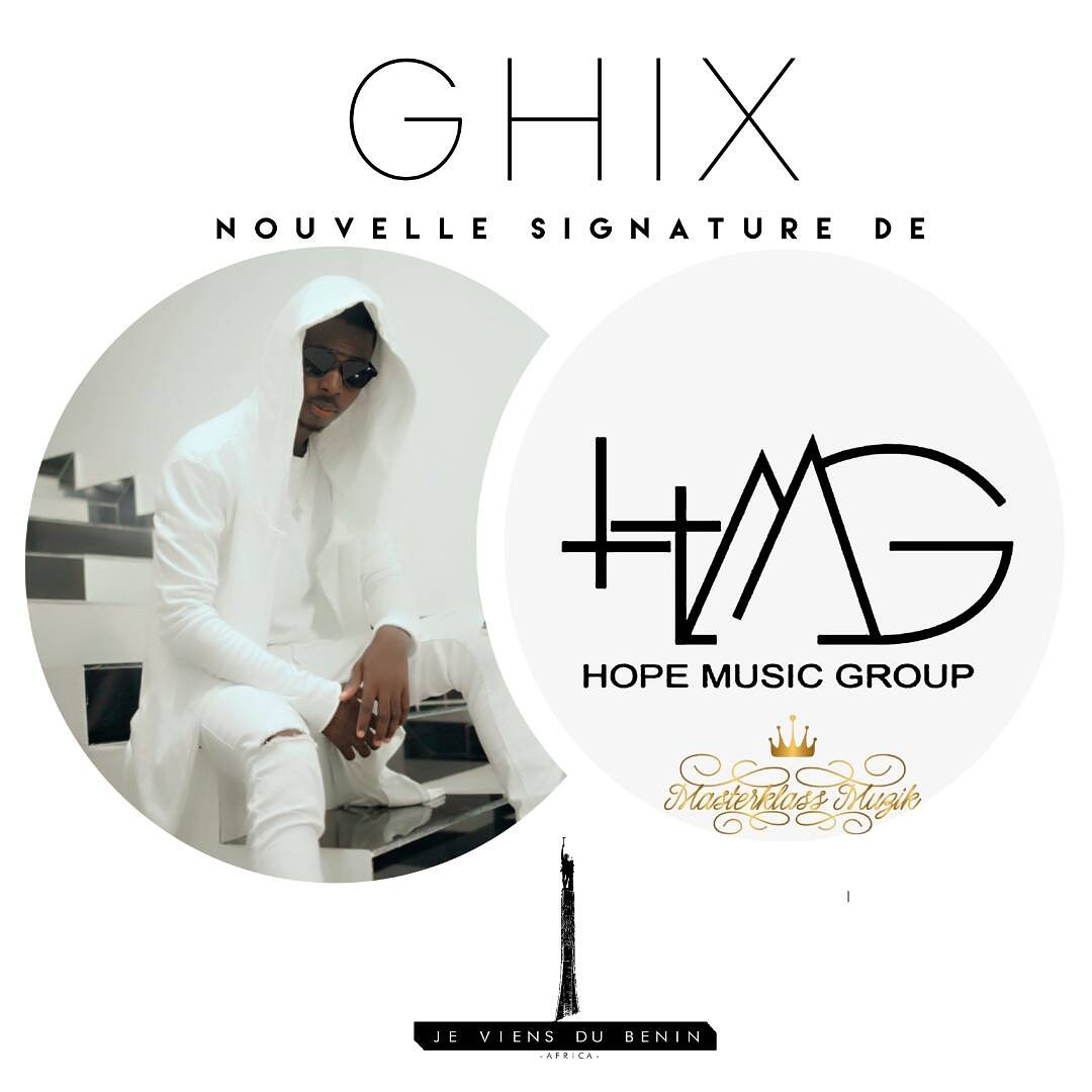 HopeMusicPub's tweet photo. L’artiste beninois @GhixOfficiel signe chez Masterklass Muzik – H.M.G

Plus d'infos: https://t.co/8Gp0iXG5nv 
 Masterklass,a division of HMG https://t.co/wwAfFPIkLV