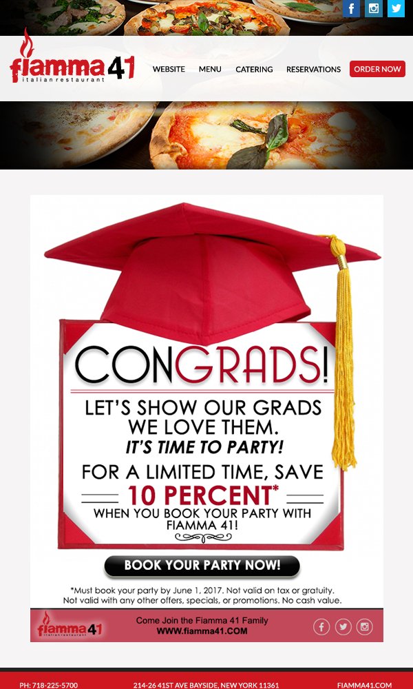 Raise a Glass for the Grads! bit.ly/2rPTyib