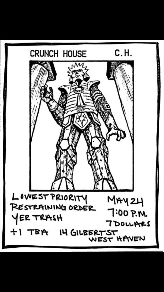 LowestPriority_'s tweet photo. Tonight at Crunch House in West Haven 🖤
Dm for address https://t.co/Lw2EGLNlv2
