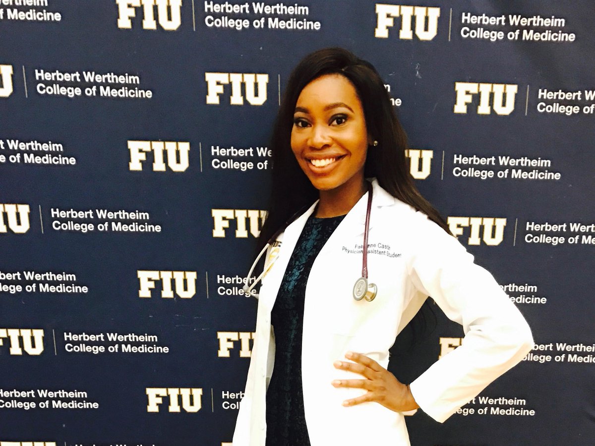 FIUMedicine's tweet photo. See how a Knight became a Panther in this month's PA student profile. https://t.co/3AZYoan0s1 #FIUMPAS #FIUMed https://t.co/ivs06kf7JA