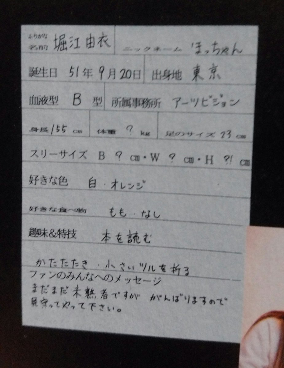 Meco8 マルチ 堀江由衣の話題が出たので97年に出た声優ゲーム雑誌でのデビュー直前のほっちゃん記事