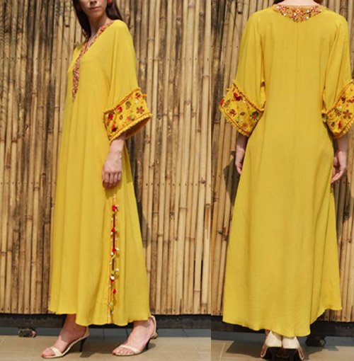 This <a href="/nikashaofficial/">Nikasha</a> dress is a great option for a daytime traditional event bit.ly/2mwnpf4  #styles #womenswear #Nikasha #trends