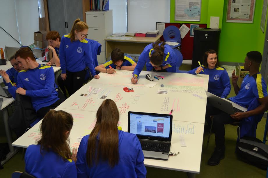 EvertonSchool's tweet photo. Earlier today some of our students have been learning to understand what it takes to plan a major sporting event! #BTEC #Unit23 https://t.co/mmp61s6nQP