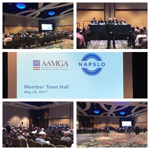 AAMGATweets's tweet photo. The Town Hall Meeting at #AAMGA2017 entertains questions from members on the proposed merger plan. https://t.co/WbWwuzcIZF
